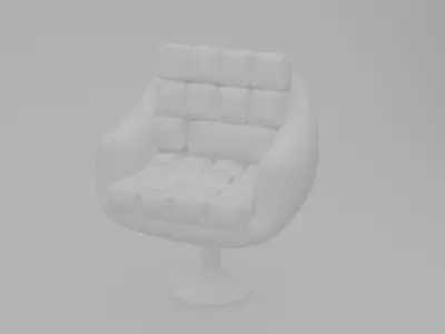 Modern Office Chair Free 3D model