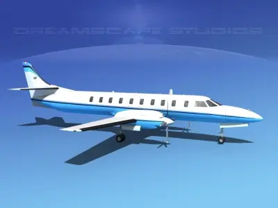 Swearingen SA226 Corporate 4 3D model