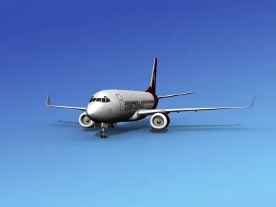 Boeing 737-700ER Cyber Air 3D model