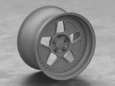 fifteen52 Tarmac R43 Hoonicorn Rim 3D Model Free 3D model