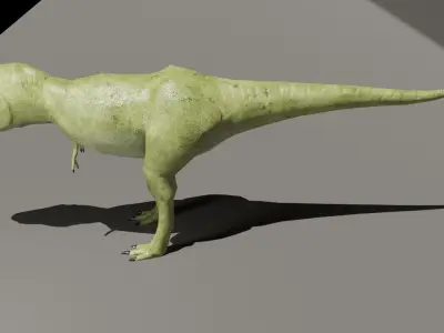 Tyrannosaurus rex Low-poly 3D model
