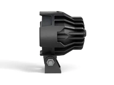 Motorcycle and Car Auxiliary Light Low-poly 3D model