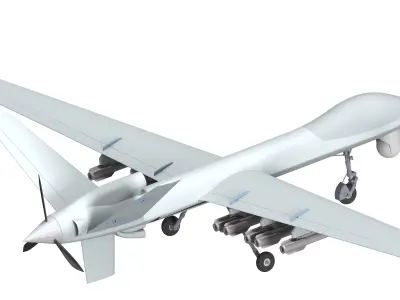 MQ-9 Reaper OR Predator B 3D model