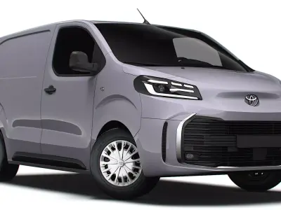 Toyota ProACE Electric Van L1 2024 3D model