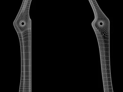 Kill la Kill scissorblade-swords Free 3D model