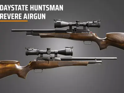 Daystate Huntsman Revere Airgun 3D model