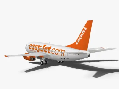 easyJet Boeing 737-700 3D model