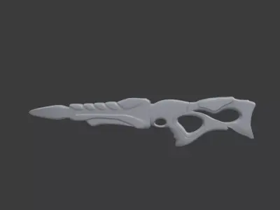 Abyssfang Ancient Void Dagger 3D model