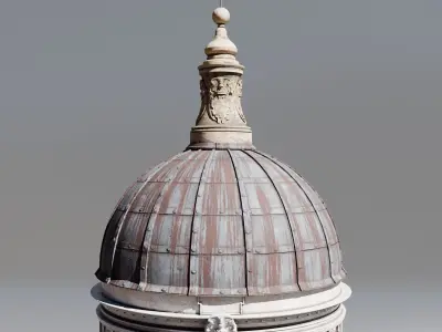 Tempietto Del Bramante 3D model