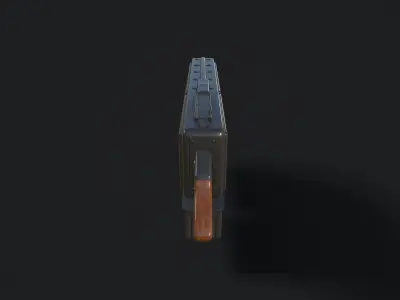 Antidrone gun KVS G6 Low-poly 3D model