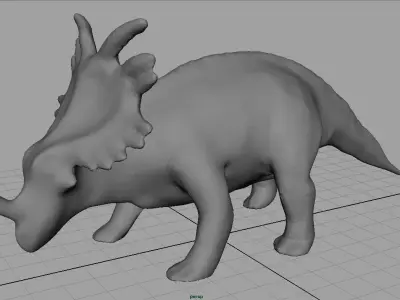 Triceratops dinosaur 3D model