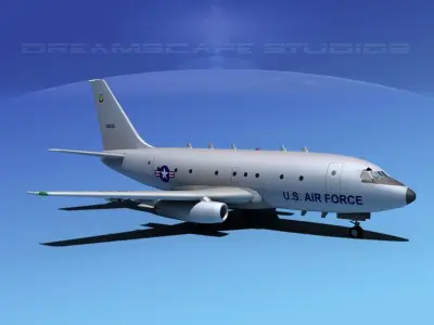 Boeing CT-43 Military Transport 3D model