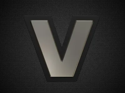 valtra logo 3D model