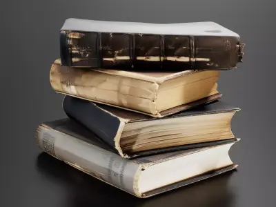 Old Book 01 3D print model
