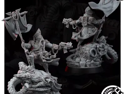 IMPERIAL KORPS COMMISSAR DAEMONBANE 3D model