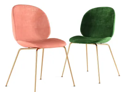 GUBI Beetle Dining Chair 3D model