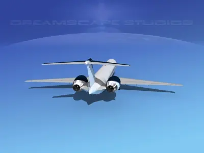 McDonnell Douglas MD-90 Corporate 2 3D model