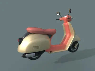 Scooter Models 3D model