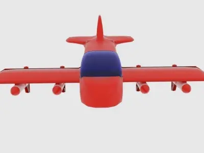 Space Plane CP Interior 3D model