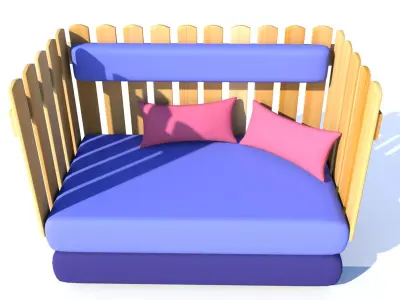 Summer Seat - Chair 3D model