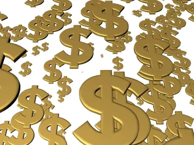 US Dollar - 2 3D model