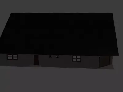 Evangelical Church Free low-poly 3D model