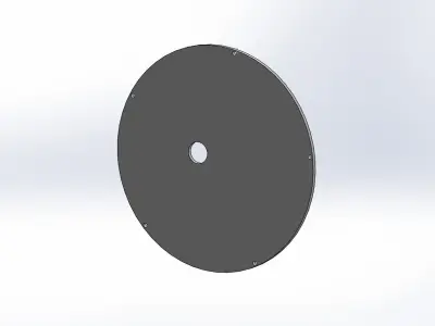 Centrifugal pump Solidworks 3D model