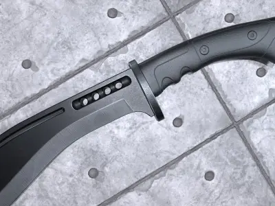 Knife-Kurki Low-poly 3D model