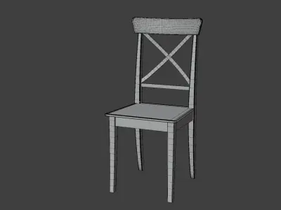 Kitchen Chair Free 3D model