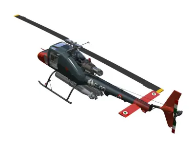 Agusta A106 3D model