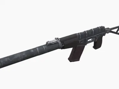 AS Val Low-poly 3D model