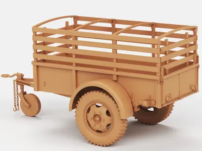 Ben Hur trailer G 518 3D print model