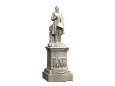 Albert Lortzing Monument 3D model