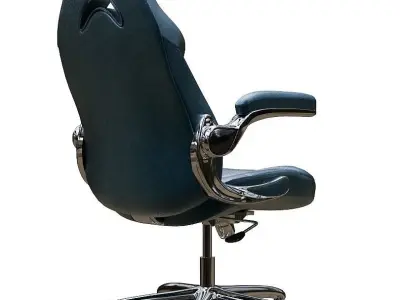 Office chair Low-poly 3D model