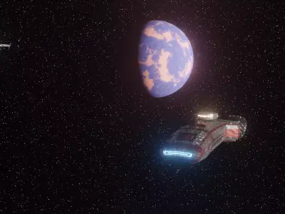 Patrol Vessel Type-21 Free low-poly 3D model