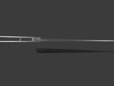 Puddha Dagger 3D Model Low-poly 3D model