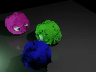 cute bird Free low-poly 3D model