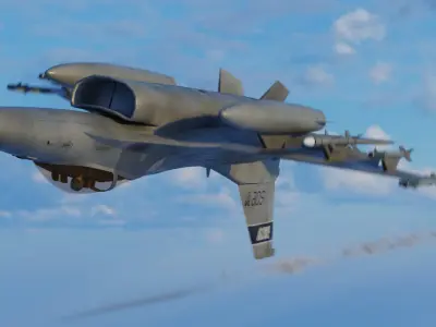 F-16 Jet Fighter Free 3D model