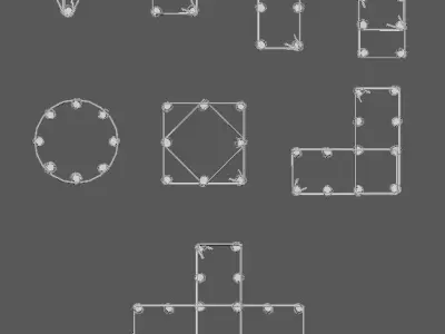 3D Steel concrete reinforcement Free 3D model
