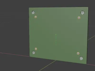 F16 KY58 Panel 3D model