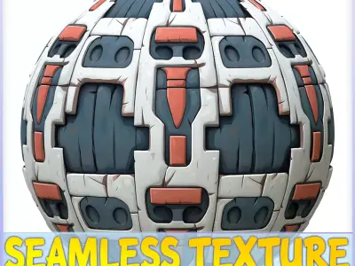 SciFi Seamless Texture Texture 70