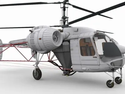 Kamov Ka-26 3D model