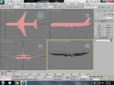 Swiss Air 777 300 ER 3D model