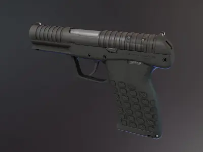 PR57 Pistol Low-poly 3D model