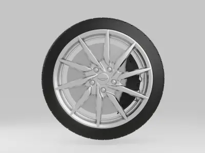 Aston Martin DB11 Wheel 3D model