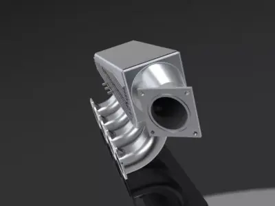 Intake manifold Free 3D model