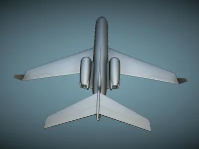 Gulfstream G-IV - 3D Printable Model 3D print model