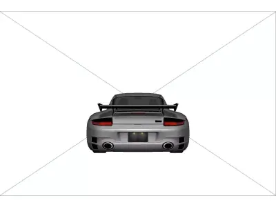 RUF RGT Low-poly 3D model