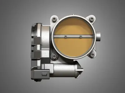 Electronic Throttle Body 3D model