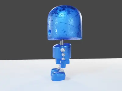 little robot 3D model